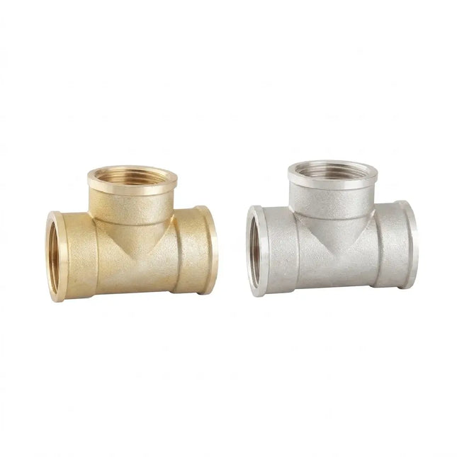 تي نحاس ثقيل كروم 1/2"صيني